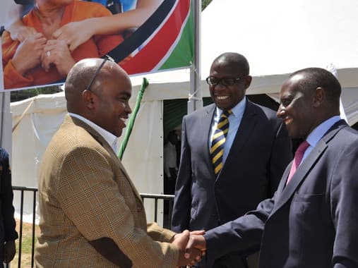 It is a pleasure Sir! Willie Njoroge meets Eddy Njoroge