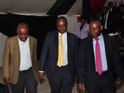 Let's take a walk! Willie Njoroge, CS Rotich and Eng Eddy