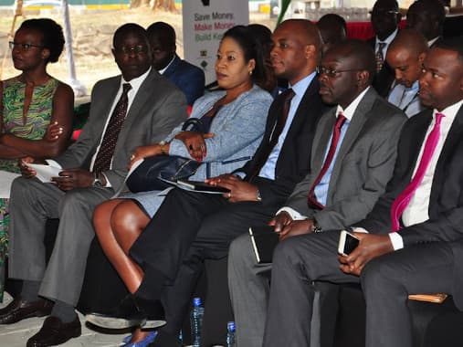 The audience during the M-Akiba launch following the proceedings